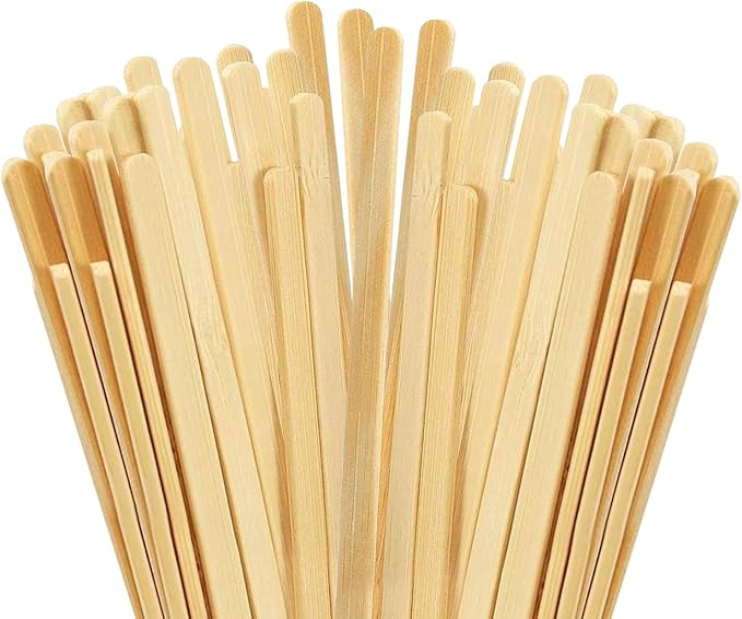 500pcs Wood Coffee Stirrer Sticks, 5.5 Inch Wooden Swizzle Stick Beverage Mixer, Eco Friendly Long Stirrer Stir Sticks for Mixing Cocktail Hot Chocolate Drinking Tea