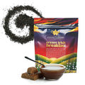 Cream Irish Breakfast Tea, Loose Leaf Black Tea – Irish Classic with Caramel & Strong Assam – Robust, Full-Bodied – Drink Hot or Iced – 4 oz Resealable Bag (Makes 50 Cups) – The Elegant Elephant
