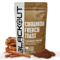 Blackout Coffee Cinnamon French Toast Flavored Ground Coffee – Medium Roast, Smooth Taste, Guilt-Free Indulgence – Freshly Roasted 12oz Pouch