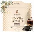 Queen Omi Organic Hojicha Powder | 80g | 100% Organic Japanese Roasted Green Tea Powder—Matcha & Coffee Alternative | Low Caffeine, Antioxidant-Rich, Smooth, Toasty, Nutty Flavor (Dark Roast)