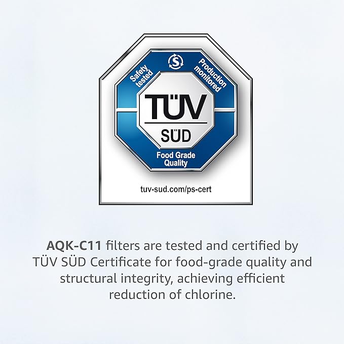 AQUA CREST Coffee Water Filter, Compatible with De'Longhi® Filter, DLS C002 De'Longhi® Water Filter, ECAM/EPAM/ETAM All Series, EC680, 4 Packs