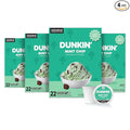 Dunkin’ Mint Chip Artificially Flavored Coffee, Keurig K-Cup Pods, 22 Count Box (Pack of 4)