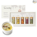 KKOKDAM Lovely Tea Gift Set – Premium Blooming Flowers Variety Pack - Fancy Christmas Gifts from South Korea - 5 Count