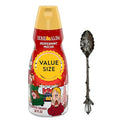 Premium Liquid Coffee Creamer, 32 fl oz Liquid Non-Dairy Creamer for Coffee with Dumbass Coffee Gem Spoon (Peppermint Mocha) Gem Spoon