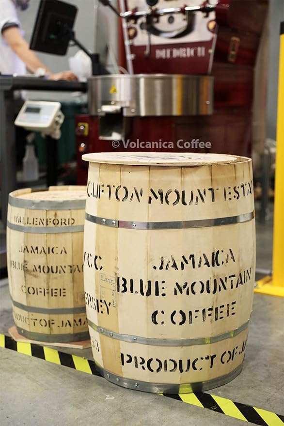 Jamaica Blue Mountain Coffee, 100% Pure, Ground Coffee, Fresh Roasted, 16-ounce