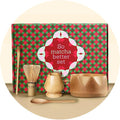 BAMBOO MATCHA WHISK SET. Ceremonial matcha kit with bowl and whisk, BAMBOO whisk holder former, powder scoop & spoon to prepare an exquisite matcha. Tea set for Christmas, Birthdays & Mom