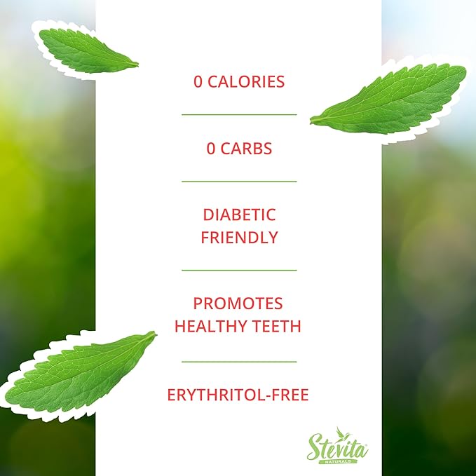 Stevita Stevia with Xylitol Supreme - 50 Packets - All-Natural Sweetener, No Calories - Non-GMO, Vegan, Kosher, Keto, Paleo, Gluten Free, Erythritol-free - 50 Servings
