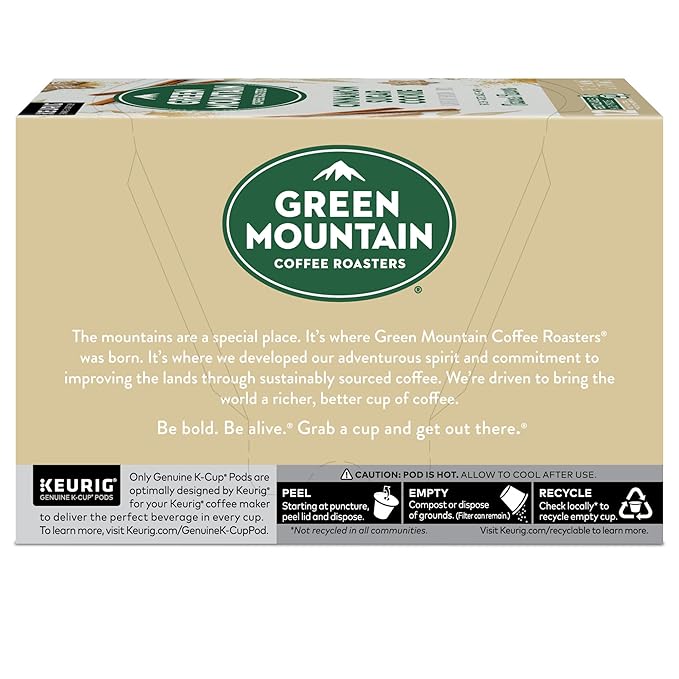 Green Mountain Coffee Roasters Cinnamon Sugar Cookie Coffee, Keurig Single Serve K-Cup Pods, 72 Count