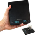 All-New 2026 Mini Coffee Scale w/Timer - 0.1g Precision Espresso Pour-Over Scale | 0.3-3kg Capacity - Rechargeable 400mAh Battery Lasts 45 Days/244 Cups Per Charge - Auto/Manual/Countdown Timer Modes