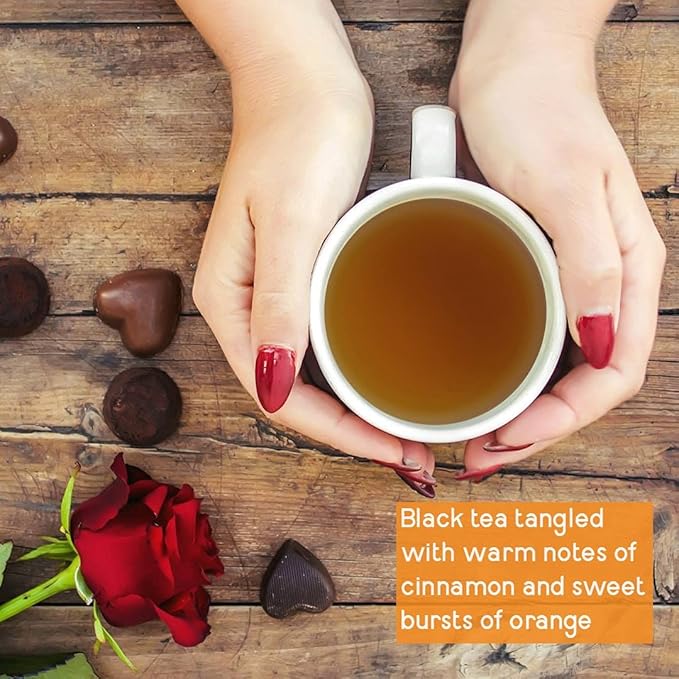Good Earth Herbal & Black Tea, Sweet & Spicy, 18 Count Tea Bags (Pack of 6) (Packaging May Vary)