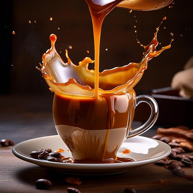 Fresh Roasted Coffee, Decaf Caramel Flavored Coffee, 5 lb (80 oz), Medium Roast, Kosher, Whole Bean