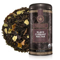 Teabloom Organic Black Tea, Black Currant Nectar Loose Leaf Tea, USDA Certified Organic, 2.80 Ounce Loose Leaf Tea Canister Makes 35-50 Cups
