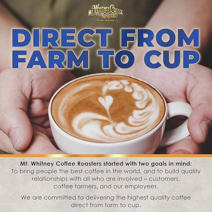 Mt. Whitney Costa Rica Estate Tarrazu Low Acid Coffee (Whole Bean, 2 Lb)