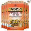Twinings Pure Rooibos Red Herbal Tea Individually Wrapped Bags, 20 Count (Pack of 6), Sweet with Uplifting Aroma, Naturally Caffeine-Free, Enjoy Hot or Iced, 120 Teabags