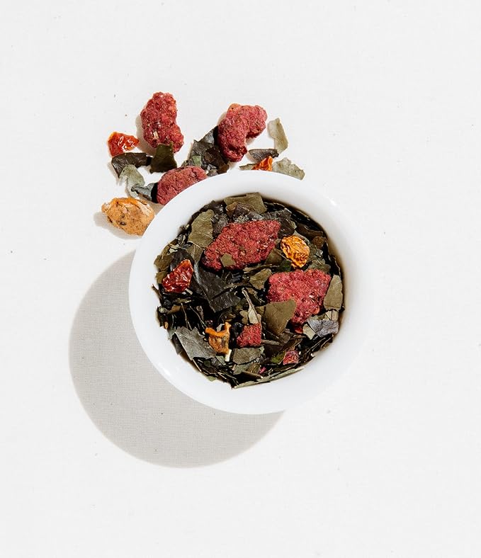 Art of Tea | Organic Happy Jasmine Green Tea | 50 Eco Friendly Pyramid Tea Bag Sachets