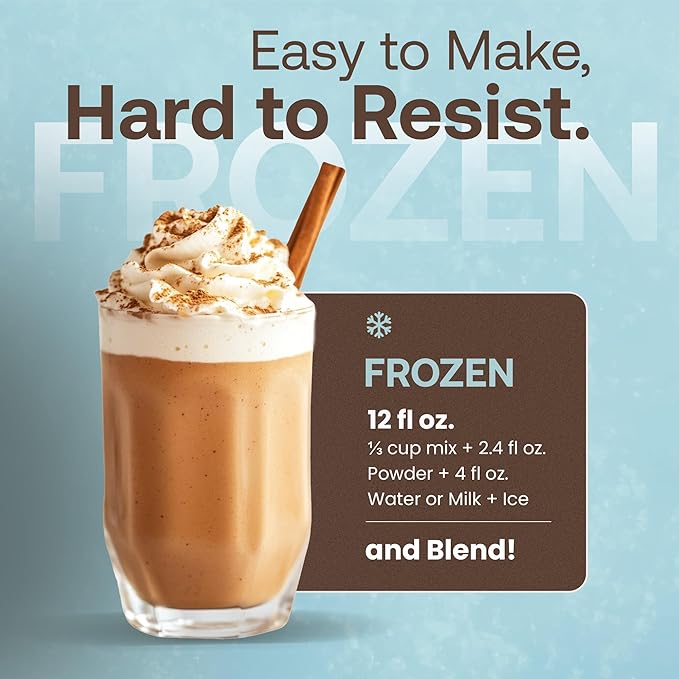Dr. Smoothie Café Essentials Classic Chai – No Artificial Colors, Flavors, or Sweeteners – Shelf Stable – 62mg of Caffeine per Serving – Great for Hot, Iced, & Frozen Frappes (3.5 lb Bag, 26 Servings)