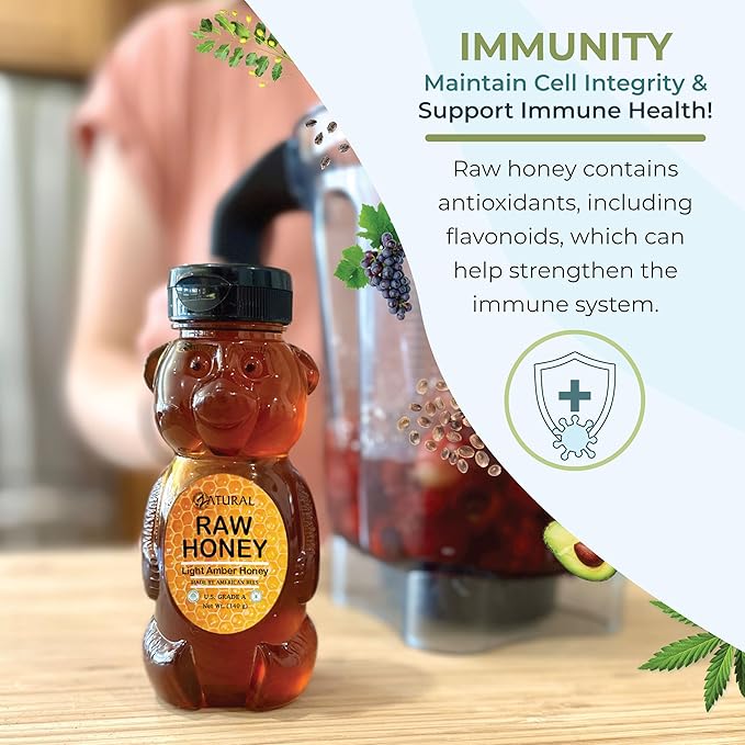 Zatural 100% Pure Natural Honey | Premium Unfiltered Sweetener & Food Ingredient | Ideal for Beverages, Baking & Culinary Use ~1 Gallon (12 Pounds)