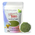 Ultimate Baker - Sanding Sugar, Holly Green - Vibrant, Naturally Colored Baking & Decorating Sugar, Perfect for Sprinkling on Cakes, Desserts & Confections, Medium Crystal - 4oz