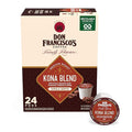 Don Francisco's Kona Blend Coffee - 24 K-Cup Compatible Single-Serve Pods - 10% Kona - Recyclable through TerraCycle - Compatible with Keurig Brewers