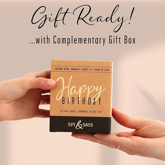 37th Birthday Gifts for Women - 'Limited Edition 1988' Soy Candle, w/Champagne on Ice I 37 Birthday Gifts for Women I 37th Gift for Her Ideas I 9oz Reusable Jar, 50Hr Burn, Made in USA