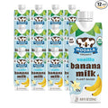 Mooala - Organic Vanilla Bananamilk, Lunchbox Friendly, Shelf-Stable, Non-Dairy, Nut-Free, Plant-Based Beverage, On the Go 12 Pack
