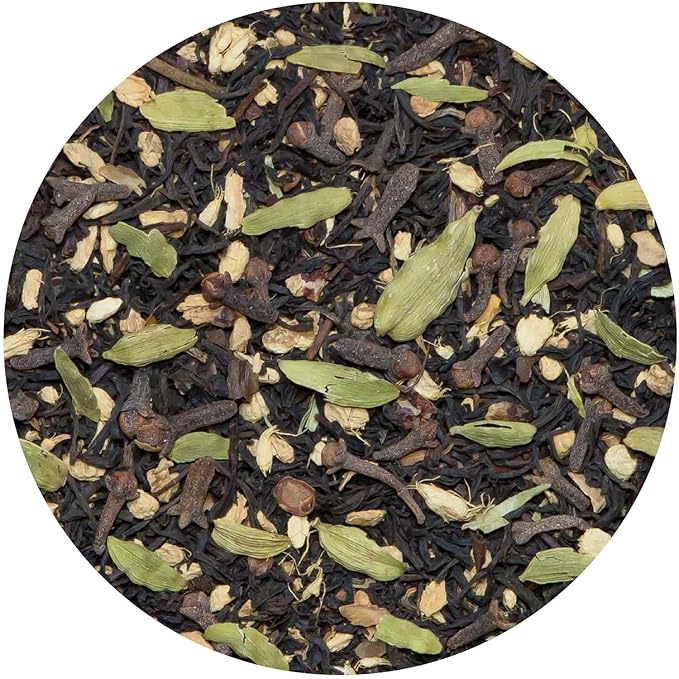 Tiesta Tea - Chai Love, Loose Leaf, Spiced Chai Black Tea, Premium High Caffeinated Blend, Make Hot or Iced & Brews Up to 200 Cups, 16 Ounce Resealable Bulk Pouch
