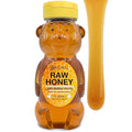 Zatural 100% Pure Natural Honey | Premium Unfiltered Sweetener & Food Ingredient | Ideal for Beverages, Baking & Culinary Use (12 Ounces)