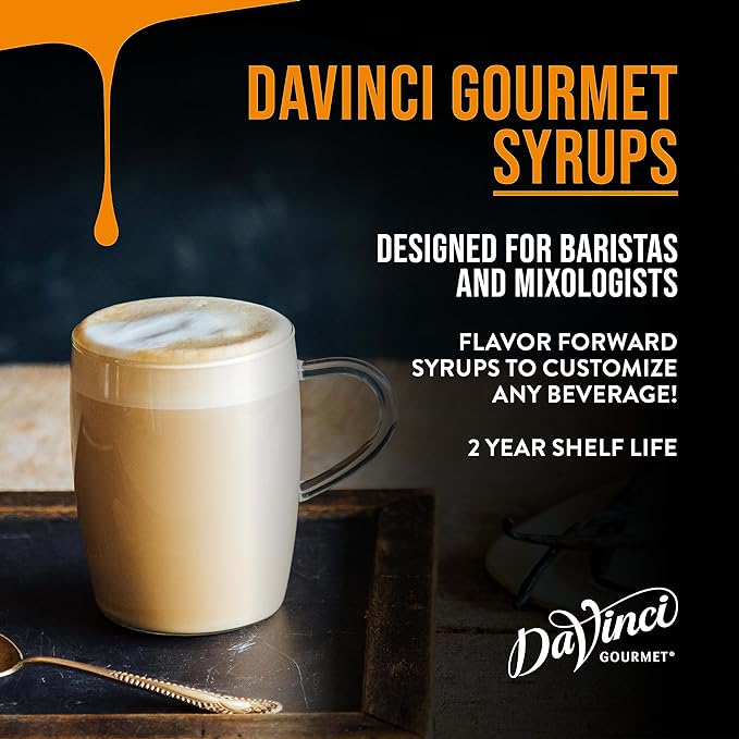 DaVinci Gourmet Classic Peanut Butter Syrup, 25.4 Fluid Ounces (Pack of 1)