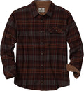 Legendary Whitetails Men's Flannel Shirt Long Sleeve Button Down 100% Cotton
