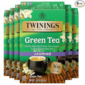 Twinings Green Tea with Jasmine Individually Wrapped Bags, 20 Count (Pack of 6), Fragrant Floral Scent, Caffeinated, Enjoy Hot or Iced, 120 Teabags