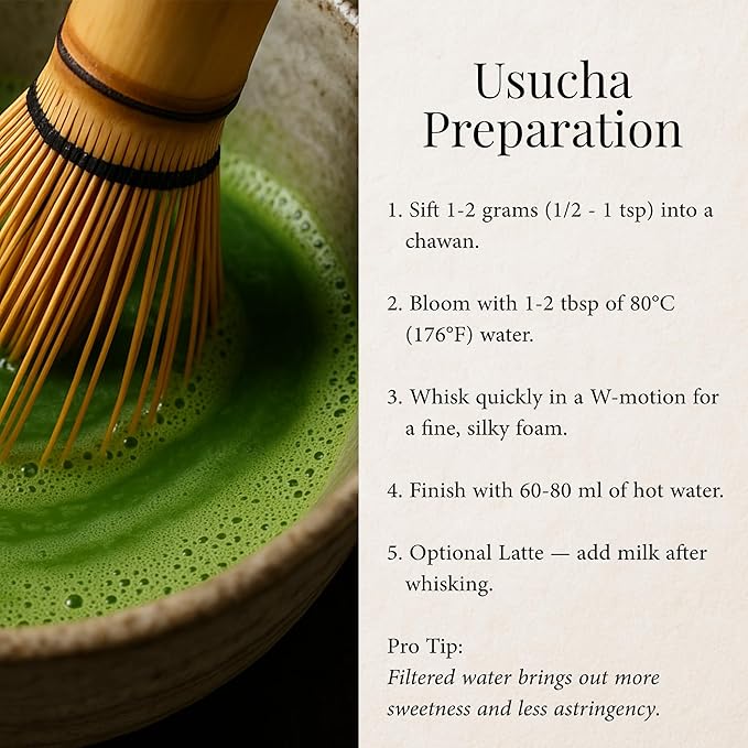 Extra Superior Ceremonial Matcha - Gekkou Blend, First Harvest, Stone-Ground from Uji, Kyoto, Japan