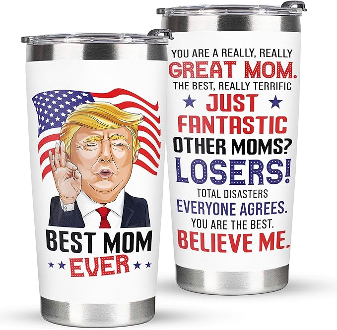 Gifts for Mom from Daughter, Son - Mothers Day Gifts for Mom, Wife, Women - Moms Birthday Gift Ideas, Cool Birthday gifts for Moms, Mothers - Best mom Tumbler, 20 oz Stainless Steel moms Coffee Cup