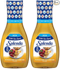 Splenda Multi-Use Syrup, Zero Calorie, Sugar Free Substitute for Maple Syrup, Honey, Agave and Brown Sugar, Allulose Liquid Sweetener, 8oz Bottle (Pack of 2)