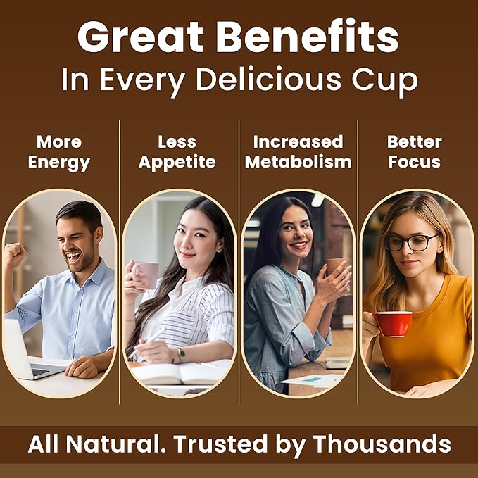 Javita Burn + Control Instant Coffee – Smooth Arabica, Robusta Blend with Garcinia & Yerba Mate – Supports Metabolism & Daily Energy – Convenient Slim-Style Coffee Mix (1 box/24 serv.)