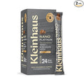 Kleinhaus Dark Roast Nano Single-Serve Instant Coffee + Microground | 100% Colombian Arabica Coffee | Freeze dried | Fresh Brewed Taste | 2 X 24 Packets