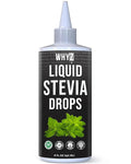 WHYZ Liquid Stevia Drops 8oz, Natural Liquid Stevia Extract, Pure Sweetener, Plant-Based Sweetener For Coffee Syrup, Zero Calorie, Non-GMO, Gluten-free, 1,823 Servings