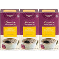 Teeccino Hazelnut Herbal Tea - Rich & Roasted Herbal Tea That’s Caffeine Free & Prebiotic for Natural Energy, 25 Tea Bags (Pack of 3)