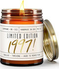 28th Birthday Gifts for Women - 'Limited Edition 1997' Soy Candle, w/Champagne on Ice I 28 Birthday Gifts for Women I 28th Gift for Her Ideas I 9oz Reusable Jar, 50Hr Burn, Made in USA