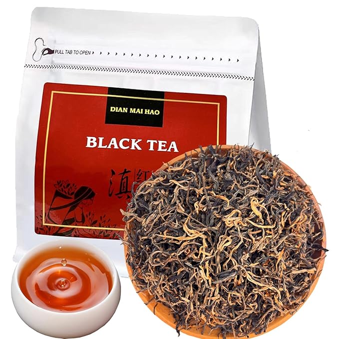 Yunnan Golden Special - Black Loose Leaf Tea - Best Chinese Black Tea - Organically Grown - Perfect Morning Tea - 150g (5.3-ounce)