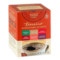 Teeccino Mushroom Herbal Tea - Mushroom Adaptogen Tea Sampler - 12 Tea Bags - Support Your Health With Mushrooms and Adaptogenic Herbs, Prebiotic, Caffeine Free, Acid Free