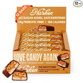 Harken Sweets The Nutty One, Oat Milk Chocolate Candy Bars with Peanuts and Date Caramel, Sweetened with Dates and No Sugar Added, High Fiber, Gluten-Free, Plant-Based, 12 Bars