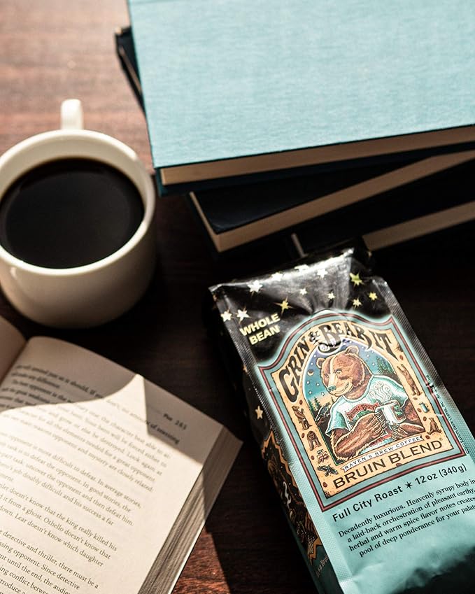 Raven's Brew Whole Bean Coffee Variety Pack - 3 Delicious Flavors - Double Dead, Bruin Blend and Wicked Wolf - 12oz each