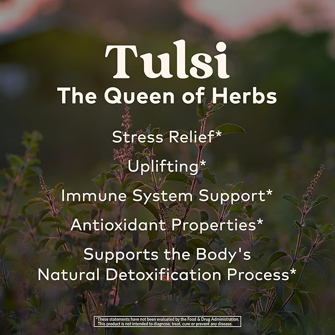 Organic India Tea Sampler Box Variety Pack - Tulsi Herbal Tea Gift Set, Hot Tea Assortment, Holy Basil, Ashwagandha, Turmeric Ginger, Sweet Rose, Original, Sleep, Masala Chai - 60 Tea Bags