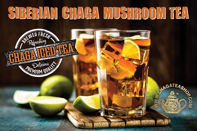 Siberian Chaga Mushroom Individual Filter Tea Bags Original 20 Filter Bags Net Wt 1.4 Oz (40g)