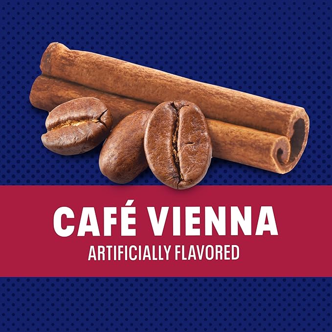 Maxwell House Instant Cafe-Style Beverage Mix, Easy to Prepare, 1 Canister, for Quick Morning Coffee or Afternoon Treat, Cafe Vienna, Kosher Dairy, 9 oz