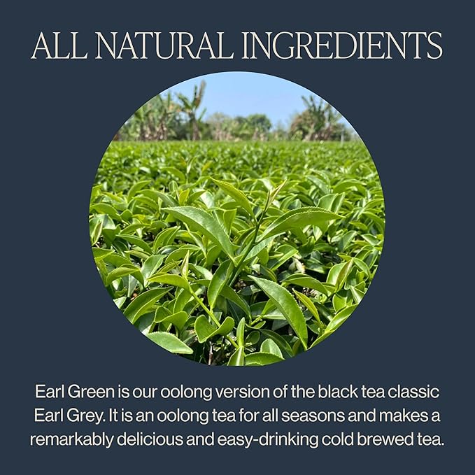Rishi Tea Earl Japanese Green Tea with Bergamot - Organic & Low Caffeine Sachet Bags - 15 Count (Pack of 6)