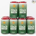 New Mexico Piñon Nitro Cold Brew Coffee Drinks - Smooth Cinnamon Kick, High Energy Nitrogen Infused Churro Black Coffee Cans 12oz - Natural Flavor Zero Sugar & Dairy Free - 12 Pack
