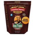 Don Pablo Colombian Supremo - Limited Edition Dark Roast Gourmet Coffee, 100% Arabica Whole Bean, Non-GMO, Low Acidity, 2 Pound (2 lb) Bag