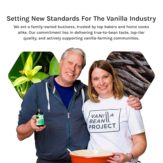 Organic Vanilla Bean Paste | Baking Necessity | Pure Vanilla for Cooking | Vanilla Bean Project | 4 Ounces
