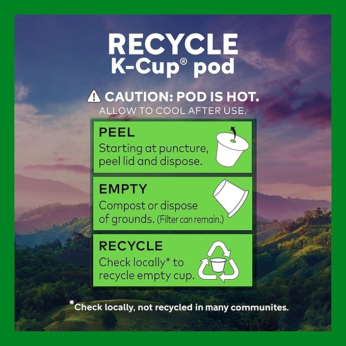 Green Mountain Coffee Roasters Colombia Select Coffee, Keurig Single-Serve K-Cup Pods, Medium Roast Coffee, 96 Count